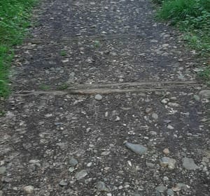 Boucle Igon Asson Oppidium, voie de chemin de fer Baburet - Igon - 3