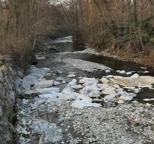 Boucle Igon Asson Oppidium, voie de chemin de fer Baburet - Igon - 5