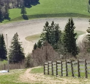 Lac du Morond en haut des pistes - Métabief - 2