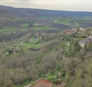 Le causse de Pont les Bains via Marcillac-Vallon - Salles-la-Source - 2