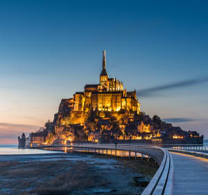 Le Mont-Saint-Michel depuis Pontorson - Pontorson - 3