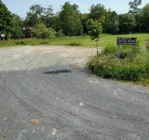 Le chemin du ruisseau à St-Christophe du Bois - EG - 4
