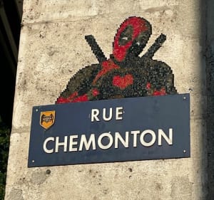 Découverte street art des Peaky Perlers - Le 7eme Art - - Blois - 2