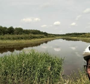 Sortie VTT entre canal et forêt à Fay-aux-Loges - Emilie - 2
