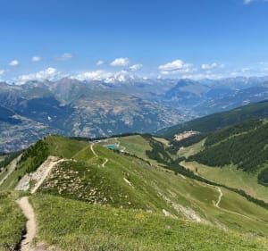 Le mont Jovet par la crête des Etroits au départ d’Aime 2000 - Aime-la-Plagne - 2