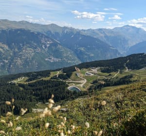 Rocher de la Loze depuis l'Altiport de Méribel - Thierry - 3
