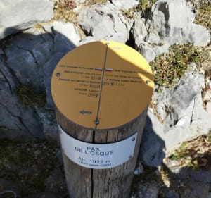 Refuge de l'Abérouat  <=> Pas de L'Osque - Lescun - 2