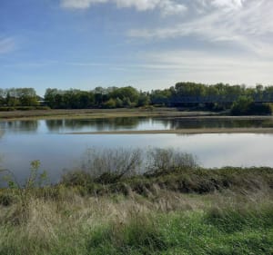 La digue de la Loire et Poids de Fer - Marzy - 2
