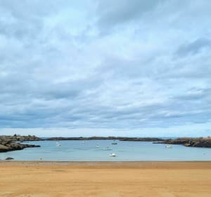Plage de la Grève Blanche et tour de l'île Renote - Trégastel - 2