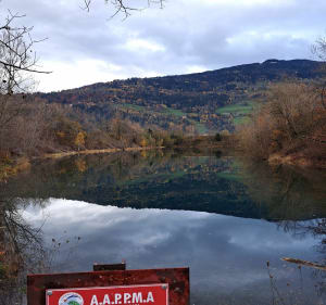 VTT dans la plaine Passy le long de L'Arve - Sallanches - 2