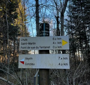 Point de vue du Tentanet - Marchamp - 2