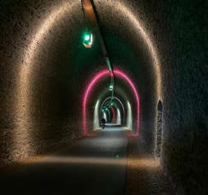 Le tour de l'Abbaye de Saint Romain à Comps - Comps - 2