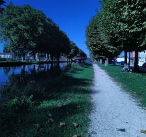 Premier bief du canal de Bourgogne - Migennes - 2