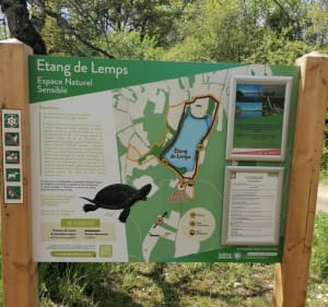 Tour de l'étang de Lemps - Optevoz - 2