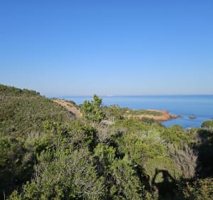 Rocher de St-Barthélémy par le haut - Saint-Raphaël - 2