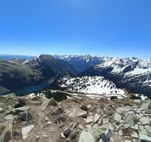 Lac de l'Oule - col d'Estoudou - soum de Monpelat - Aragnouet - 2