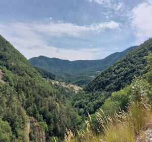 Col de Laval à Entrevaux, col de Féline et route du champs - Ubraye - 2