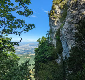 Pas de la Pierre et pas de Bouvaret depuis Saint-Genis - Rochefort-Samson - 2
