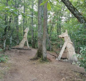 Land'art, le Tacot, voyage éphémère - Ivy - 3