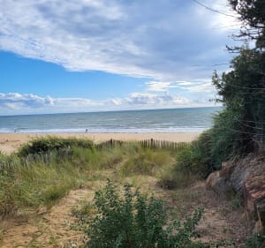 Plage du Veillon et Marais Bourgenais - Talmont-Saint-Hilaire - 2