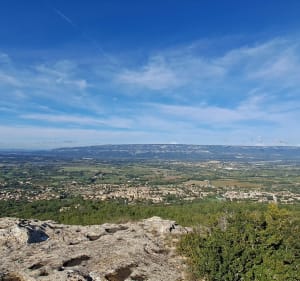 Plateau du Grand Puech depuis le centre de Vernègues - Vernègues - 2