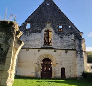 Destination Abbaye d'Aiguevives depuis Saint-Julien - nadine - 3
