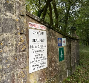 Balade autour du château Beau Fief - Mazeray - 2