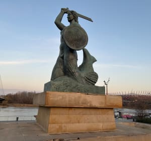 Warszawa Spacer Mostem Świętokrzyskim, kładką i Bulwarami - Warszawa - 5