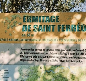 Randonnée à Saint Privât de Champclos, Ermitage Saint Ferréol - Saint-Privat-de-Champclos - 2