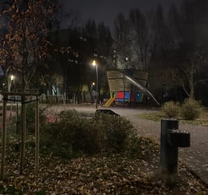 Spacer od pijalni wody przez 3 parki - Warszawa - 2