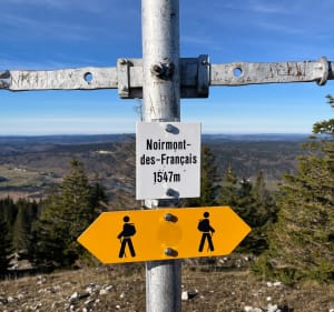 Le Noirmont, la croix des Suisses, la croix des Français - Les Rousses - 3