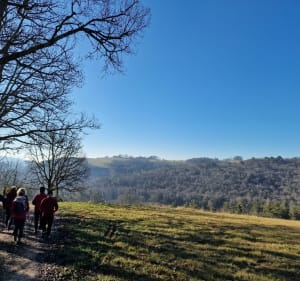 Circuit des 4 bornes, par le Château du Sablou - Bars - 2