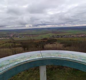 Table Juville à table Xocourt par Côte de Delme - Juville - 2
