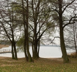Trasa obok jeziora Ślanda - Olsztyn - 2