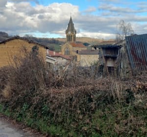 Promenade  entre campagne et village de cours et buis - Montseveroux - 2