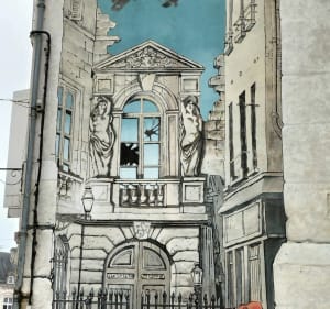 Angoulême, monuments et fresques - ODILE - 3
