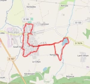 Circuit de l’étang du Pont Berthois - Locqueltas - 2