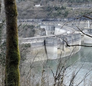 Le tour des belvédère de Vouglans, par le barrage - Martigna - 2
