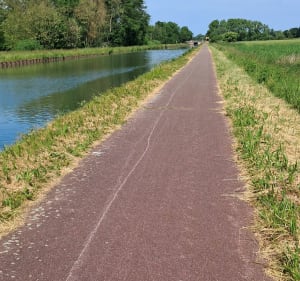 Entre forêt, canal de la Marne au Rhin et champs, par Mommenheim - Brumath - 2