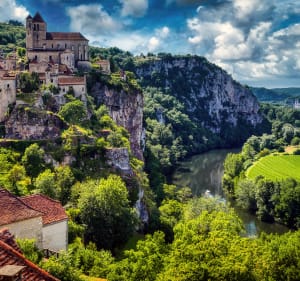 Vallée du Lot et du Célé à vélo, Saint-Cirq-Lapopie à Béduer (Jour 1) - Saint-Cirq-Lapopie - 2