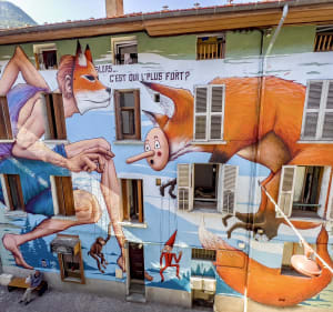 Incontournable, le parcours Street-Art de Moûtiers ! - Moutiers - 3