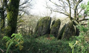 Mont Croquelien et empreintes des fées Margot - Le Gouray - 2