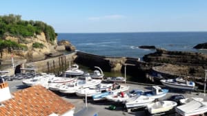 Biarritz et bol d'air au pied du rocher de la Vierge - Biarritz - 2