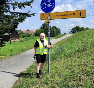 Wycieczka rowerowa z wnukiem Krystianem - Tarnów - 2