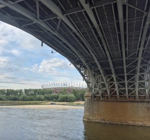Spacer wzdłuż Wisły do Fontanny Parku Multimedialnego - Warszawa - 2
