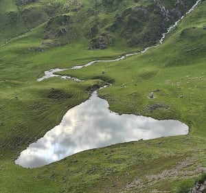 Le lac de Bassias depuis le Chiroulet - Freddy - 5