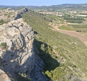 Les ruines du château à MONTSERET - Montséret - 2