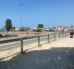 Échauffement matinal au bord de mer à La Tranche - Adrien - 2