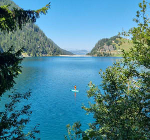10km, la journée,  lac Saint GUÉRIN, - Beaufort - 3