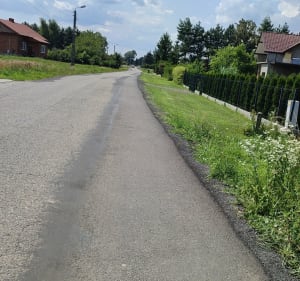 Wycieczka rowerowa wnuka  Krystiana - Pawel - 2